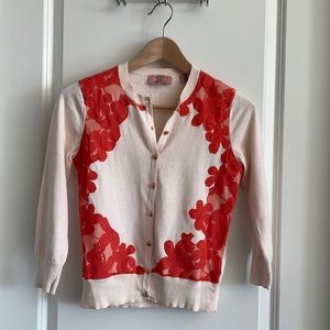 Ted Baker Size 0 Baby Pink Cardigan